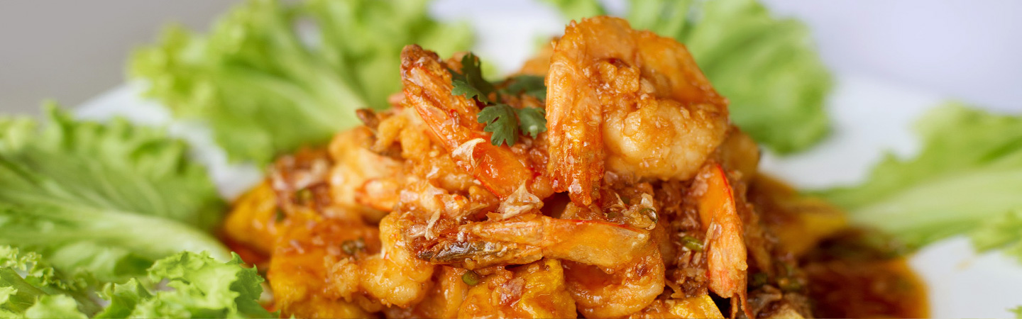กุ้งสามรสทรงเครื่อง